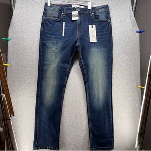 Trendy Blue Skinny Jeans for Men
